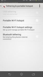 Xperia Hotspot