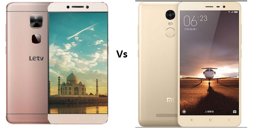 Redmi Note 3 Vs LeEco Le2