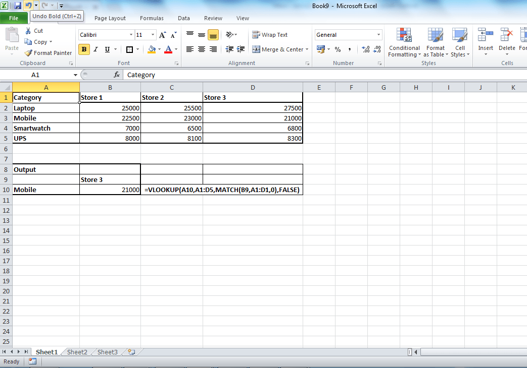 Conditional VLOOKUP in Excel