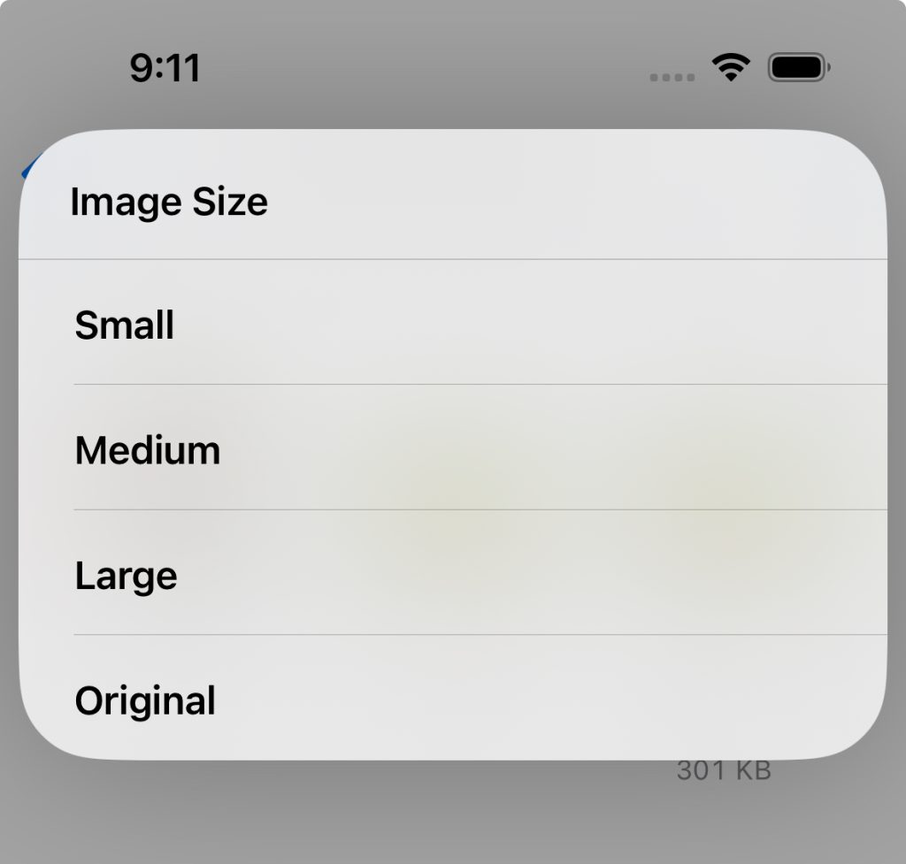 How to reduce photo file size in iPhone